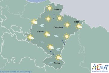 El tiempo hoy viernes en Navarra