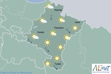 El tiempo hoy sábado en Navarra