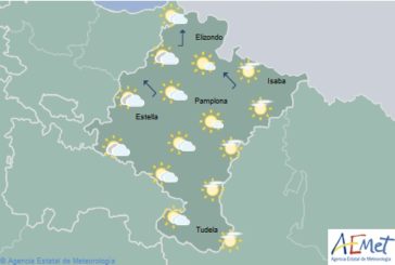 El tiempo hoy lunes en Navarra