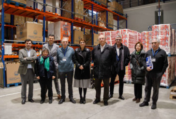 Chivite visita el Banco de Alimentos de Navarra