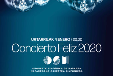 AGENDA: 4 de enero, en Baluarte de Pamplona, concierto y festival 'Santas Pascuas'