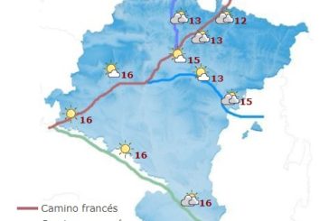 El tiempo para hoy viernes