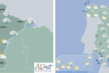 El tiempo hoy jueves en Navarra y España