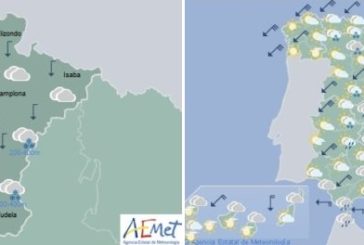 El tiempo hoy martes en Navarra y España
