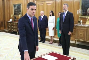 Sánchez promete por segunda vez ante el rey el cargo de jefe del Gobierno