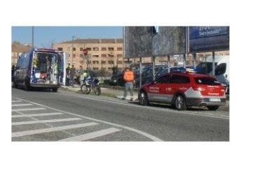 Herido grave al chocar su motocicleta en una salida de vía en Cordovilla (Navarra)