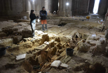 Se descubren restos funerarios y la cimentación de tres Iglesias en el Monasterio de Irache