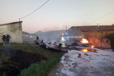 Fallece al precipitarse la avioneta que pilotaba cerca del aeropuerto de Noáin (Navarra)
