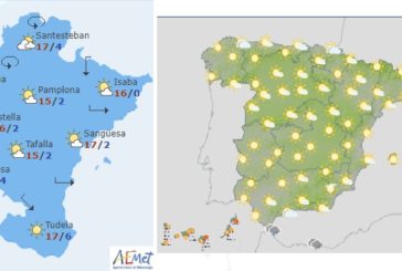 El tiempo hoy en viernes