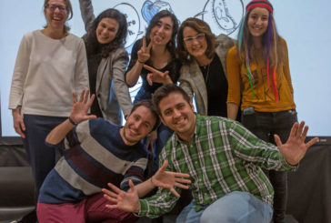 Amaia Alcalde, Iñaki Echeverría y Juana Fernández, ganadores de la II edición del Concurso de Monólogos Científicos