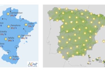 El tiempo hoy lunes