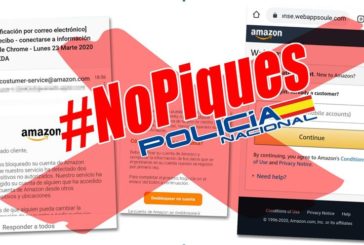 La Policía Nacional alerta de una tentativa viral de fraude a través de phishing