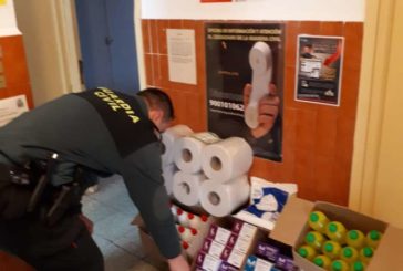 La Guardia Civil recibe miles de productos sanitarios en el estado de alarma por el coronavirus