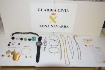 Detenida por robar joyas valoradas en más de 38.000 euros en Corella