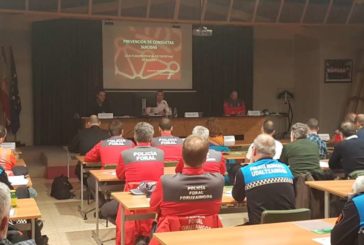Policía Foral, Policía Nacional, Guardia Civil y locales en una jornada de prevención suicida