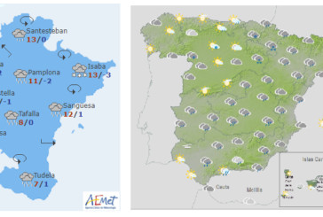 El tiempo para hoy martes