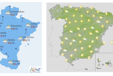 El tiempo hoy domingo con empeoramiento por la tarde, según la Aemet