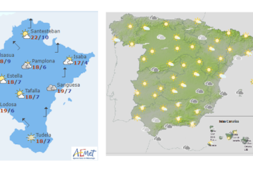 El tiempo para hoy jueves
