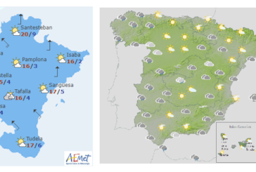 El tiempo hoy viernes