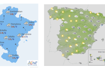 El tiempo hoy lunes