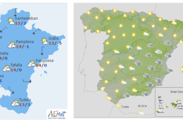 El tiempo para hoy viernes