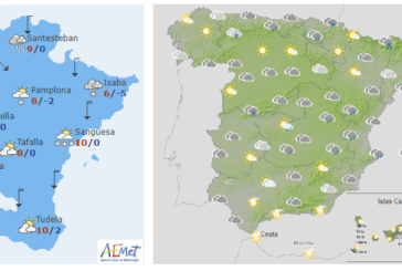 El tiempo hoy lunes