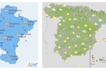 El tiempo hoy viernes