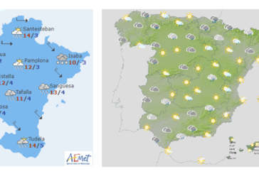 El tiempo hoy lunes