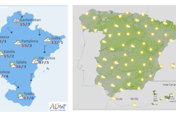 El tiempo para hoy domingo