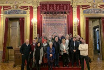La Federación de Hogares Navarros visita el Palacio de Navarra