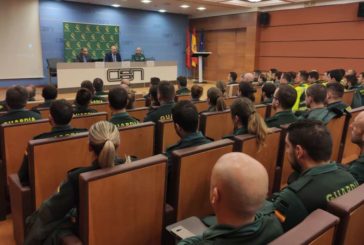 El delegado del Gobierno recibe a los 238 guardias civiles destinados a Navarra