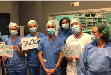 Coronavirus: Profesionales sanitarios navarros agradecen los aplausos de los ciudadanos en vídeo