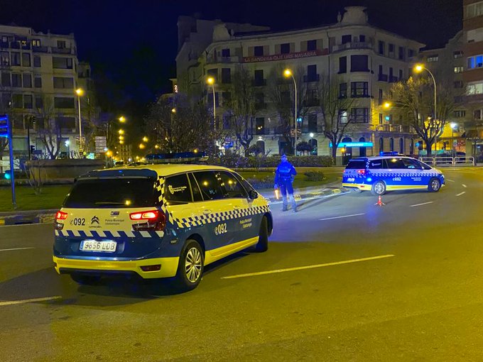 Policía Municipal de Pamplona interviene esta pasada noche en 5 fiestas en pisos