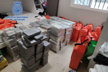 Intervenidos más de 1.500 kilos de clorhidrato de cocaína en Málaga
