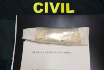 La Guardia Civil detiene a un varón por tráfico de drogas y saltarse el confinamiento en Navarra