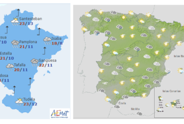 El tiempo hoy viernes