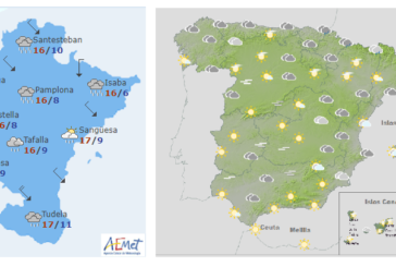 El tiempo para hoy miércoles