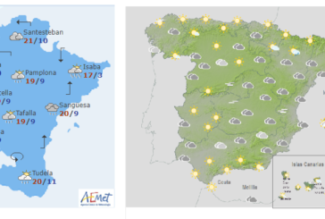 El tiempo para hoy martes
