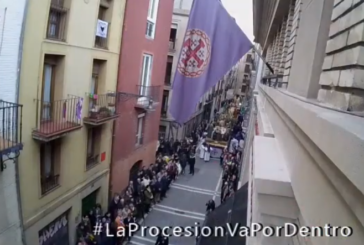 La Hermandad de la Pasión de Pamplona lanza la campaña #LaProcesionVaPorDentro por el coronavirus