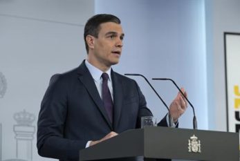 Sánchez anuncia un plan en favor del automovil y cambios en la legislación laboral
