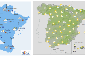 El tiempo para hoy sábado