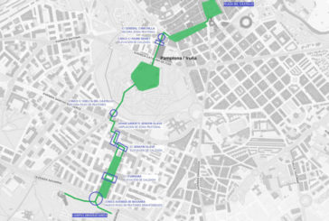 Un corredor peatonal de más de 2 kilómetros uniría la Plaza del Castillo con el campus de la Universidad de Navarra