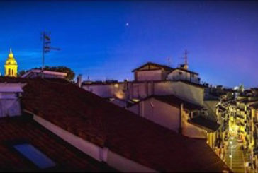 ‘Vivo en mitad de la historia de Navarra…’, foto ganadora del concurso #PamplonaDesdeMiVentana