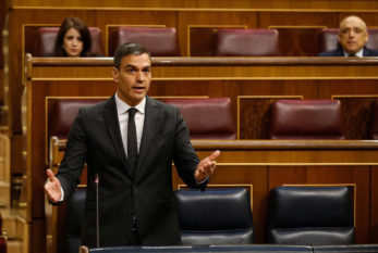 Sánchez afirma que el programa del Ejecutivo para la legislatura 