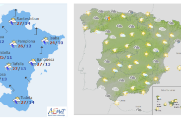 El tiempo hoy sábado