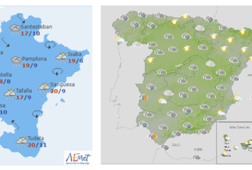 El tiempo hoy martes