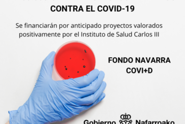 Navarra financiará investigaciones sobre coronavirus valoradas por el Instituto Carlos III