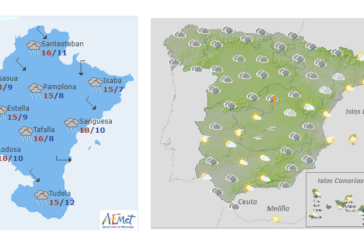 El tiempo para hoy viernes