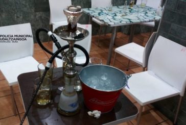 Desalojado y denunciado un bar en Pamplona por superar aforo y fumar en cachimbas