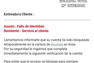 La Guardia Civil investiga varias estafas suplantando a un banco por SMS
